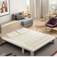 Matelas en Latex 100% Naturel d'Usine Hypoallergénique, Tailles et Densités Personnalisables, Roulé Compressé Gratuit pour l'Exportation