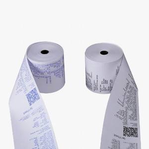 Rouleau de papier thermique 80x60mm 55g pour billets de cinéma 4 pouces, 58 g/m², 75 g/m², 80x80, 80mmx76mm pour emballage alimentaire - Product Image 2