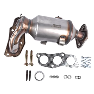 <span class=keywords><strong>Catalyseur</strong></span> avec Kit de Montage 0342L5 BM91263H pour Citroën <span class=keywords><strong>C1</strong></span> Peugeot 107 Collecteur de Moteur pour Toyota Aygo 1.0 <span class=keywords><strong>Catalyseur</strong></span> 12V - Product Image 2