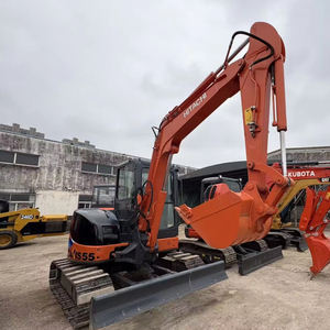 Excavatrice d'occasion Hitachi ZX55 5,5 tonnes, pelle sur chenilles d'occasion en bon état, machine Hitachi pour l'agriculture avec CE EPA - Product Image 2