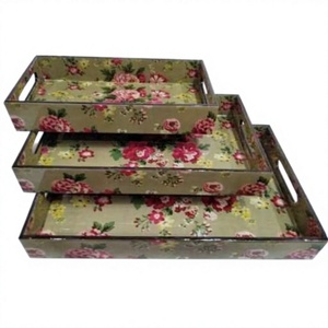 Juego de Tablas de Cortar Rectangulares de Madera de Acacia Sostenible Hechas a Mano por BS INTERNATIONAL, 2.0 cm de Grosor, Tabla para Cortar Carne, Apta para Lavavajillas - Product Image 2