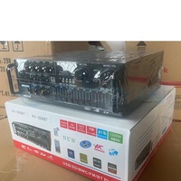LDZS AV-326BT profesyonel 2CH mini ses stereo araba amplifikatör 4 ohm araba amplifikatör kurulu ile BT EQ ev için