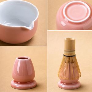 Juego de Ceremonia del Té Japonés de Cerámica con Cuenco para Matcha, Chasen y Cuenco para Polvo - Diseño Moderno y Sencillo, 100 Piezas - Product Image 5