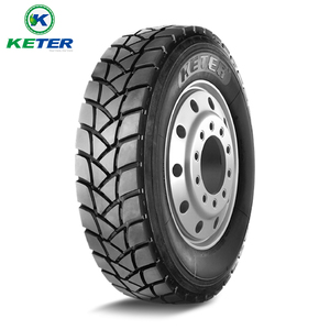 Pneu de camion poids lourd 11R22.5 18PR KTMD5 pour essieu motric, pneu TBR pour routes mixtes - Vente en gros - Product Image 1