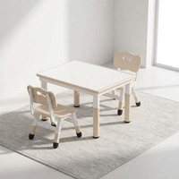 Ensemble de chaise et bureau d'apprentissage pour enfants, réglable en hauteur, pour la maison et l'école