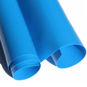 Le rouleau <span class=keywords><strong>de</strong></span> bâche en PVC peut être utilisé pour la ferme agricole masquant la bâche haute densité en polyester - Product Image 1