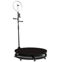 100 cm Big Size 360 Photo Booth Portable 360 Degree Video Selfie Photobooth Portable for Party Props