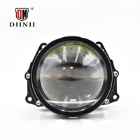 Lampe de projecteur Bi-LED 120W 12000lm Blanc 6500K Faisceau haut et bas IP68 Étanche H4 Mini phares Lumière laser Phare LED