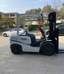 Venta caliente TCM30 carretilla elevadora de rueda de 3 toneladas motor diésel calidad garantizada precio asequible 100% listo en stock carretilla elevadora usada a la venta - Product Image 2