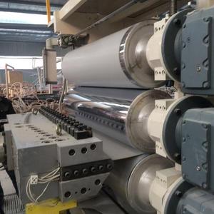 Sang trọng 5 mét SPC Vinyl không thấm nước bấm vào sàn tấm Walnut gỗ Veneer Pe/PS/PET/ABS nhựa PP chế biến tấm sản xuất - Product Image 6