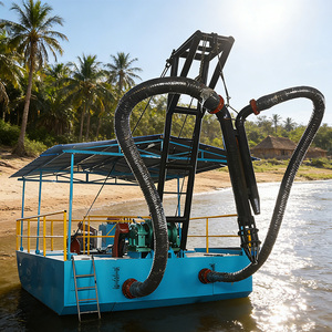 เรือขุดทรายขนาดเล็กสำหรับการจัดการตะกอนในท่าจอดเรือ - Product Image 2