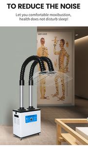 Extracteur de fumée à double bras SZJIJE <span class=keywords><strong>pour</strong></span> la moxibustion, évacuateur de fumée médical <span class=keywords><strong>pour</strong></span> laser - Product Image 6