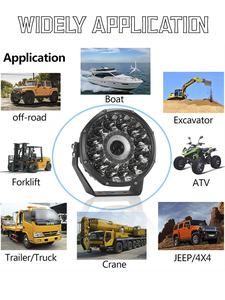 Foco de luz de trabajo de alta potencia, luces cuadradas de conducción diurna, 7, 9 <span class=keywords><strong>pulgadas</strong></span>, 160W, para camión, Tractor, todoterreno - Product Image 5