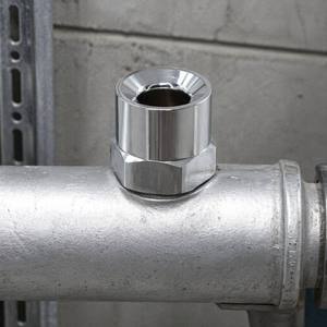 Buse de brumisation à haute vitesse ZSTWB DN25, filetage mâle 1 pouce, laiton chromé, pour système de suppression d'incendie par aspersion de transformateur - Product Image 2