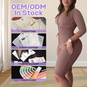 Faja Colombiana Moldeadora de Encaje para Mujer <span class=keywords><strong>Fajas</strong></span> <span class=keywords><strong>Postoperatorias</strong></span> Colombianas Adelgazantes - Product Image 4