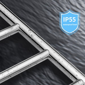 Nouvelle arrivée Sèche-<span class=keywords><strong>serviettes</strong></span> électrique chromé avec 3 ans de garantie Chauffe-<span class=keywords><strong>serviettes</strong></span> pour salle de bain - Product Image 3