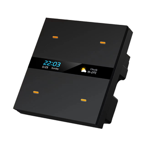 Nuevo 4 Gang Smart Scene <span class=keywords><strong>Switch</strong></span> ZigBee Smart Life App <span class=keywords><strong>Push</strong></span> <span class=keywords><strong>Button</strong></span> Controller UK Standard Home Automation Gateway - Product Image 1