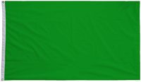 Nouveau drapeau bannière 3x5FT en polyester 100% uni orange vierge pour l'école d'art