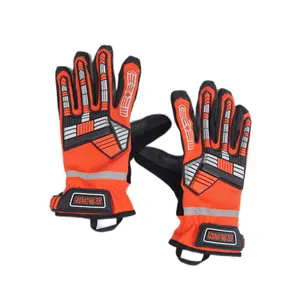 Fireman Structural Firefighting Gloves Emergency Fire Rescue Gloves For Fire Fighting Protection For Sale