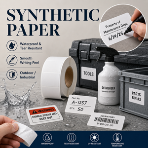 Etiquetas de Papel Sintético Personalizadas, Resistentes al Agua y al Aceite, Duraderas, para Barriles de Productos Químicos Industriales - Product Image 6