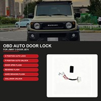 Module de verrouillage de porte OBD Plug and Play pour Jimny JB74 JC74 avec fonction clignotante de marche arrière et de freinage