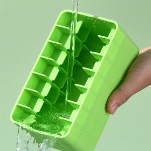 Juego de Contenedores de Plástico Ecológicos de Grado Alimenticio de 1000 ml para Helados, Molde para Postres DIY, Máquina Manual para Hacer Helados, Color Azul - Product Image 5