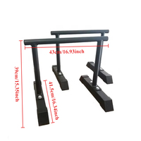 Barras de Empuje de Acero Tipo H de Alta Resistencia, Envío Gratuito desde China, Color Negro, Entrenamiento Profesional de Fuerza, Ejercicios en Casa, EIGFOH