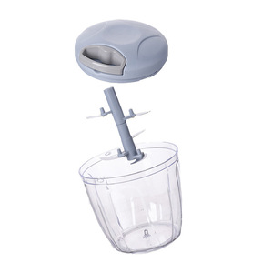 Manual Garlic Mincer Food Grade Stainless Steel Household Kitchen <b>Tool</b> For Garlic Ginger Onion Mincing With Lid And Blade <b>Set</b> - Product Image 5