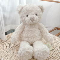 Nouveauté peluche Anime ours en peluche peluche peluche douce avec nez en forme de coeur cadeau pour enfants poupée ours en peluche doux