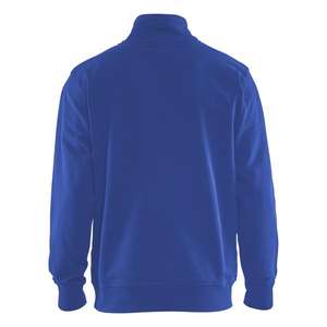 BLAKLADER - 335311588599S Sudadera de 2 tonos con media cremallera Azul aciano/Negro-EAN 7330509597040 SUDADERAS DE TRABAJO - Product Image 3