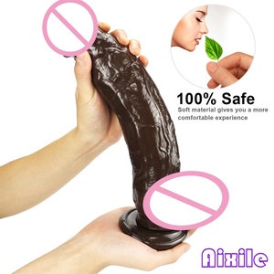 Dildo réaliste avec ventouse puissante, texture veineuse réaliste <span class=keywords><strong>pour</strong></span> stimulation anale et vaginale, jouets sexuels <span class=keywords><strong>pour</strong></span> adultes <span class=keywords><strong>pour</strong></span> femmes, hommes et couples - Product Image 1