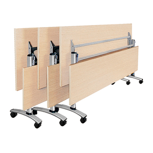 Hot Bán Chất Lượng Cao Nội Thất Trường Học Sinh Viên Gấp Đào Tạo Họp Bàn Kim Loại OEM Dịch Vụ Sơn Bột Nội Thất Văn Phòng - Product Image 1