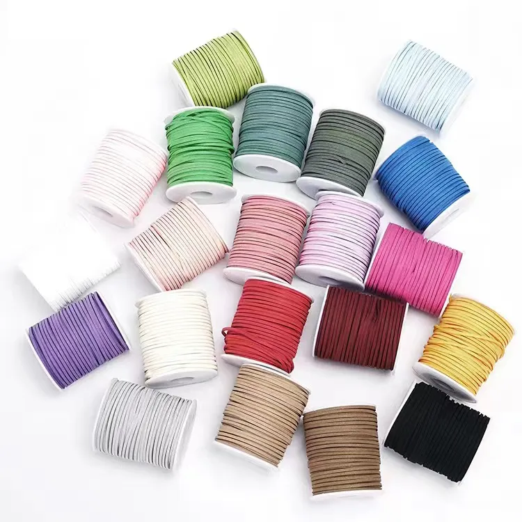 Fall In Color Wholesale 3mm 50yards Leather Packaging Ropes Flower & Gift Wrapping Rope