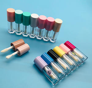 Nouveaux Tubes de Brillant à Lèvres Grande Capacité avec Pinceau 6.5ml, Emballage pour Gloss Personnalisé, Marque Privée, Rose Vif, Blanc, Tubes à Lèvres 5ml - Product Image 6