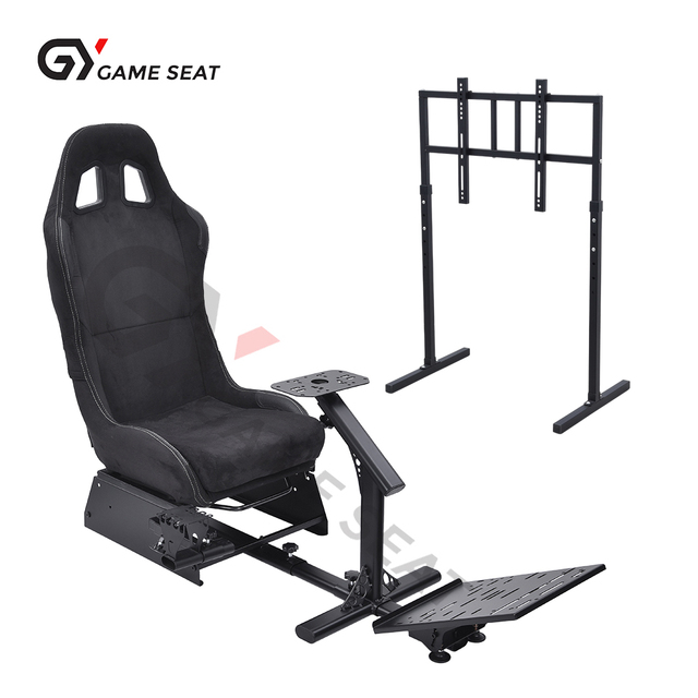 GY024 Simulador Profesional a Medida Rc Asiento De  Simulador Cabina Plegable Para 360,Logitech G25,G27