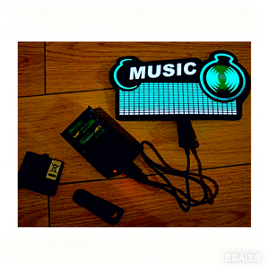 Adesivo EL Attivato dal Suono per la Vita Notturna Luminosità intermittente con ritmo musicale e rumore. Migliora l'atmosfera. Ideale per bar, KTV e feste - Product Image 5