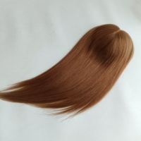 Vente en gros usine : Topper capillaire invisible en cheveux humains européens 100% naturels, base en soie 8x8, 7x7, 6x6, 6x7, avec nœuds invisibles, pour femmes souffrant de perte de cheveux