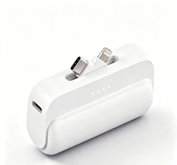 Batería Externa Portátil Ultra Delgada de Polímero de Litio de Alta Capacidad con Pantalla LED y Conector de Carga Mini Personalizado, Entrada/Salida de CC de 20W