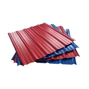 Zinc Coated Colorful Roofing Steel Corrugated Sheet Metal Roofing For Sale
