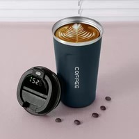 Thermos portable intelligent avec affichage de la température LED, double paroi, isolation sous vide, gobelet en acier inoxydable, tasse à café