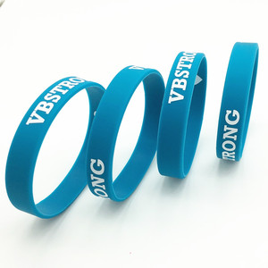 Moda di vendita calda di buona qualità bel Design in Silicone fasce a mano a buon mercato in Silicone personalizzato braccialetto - Product Image 2