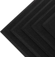Ensemble de panneaux acoustiques et de baffles muraux - Kit complet de panneaux acoustiques en feutre pour l'insonorisation des pièces