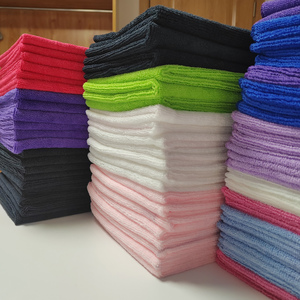 30*30cm 200-350gsm casalinghi in microfibra asciugamano rosa <span class=keywords><strong>blu</strong></span> giallo verde rosso panno in microfibra per la pulizia in Buck - Product Image 6