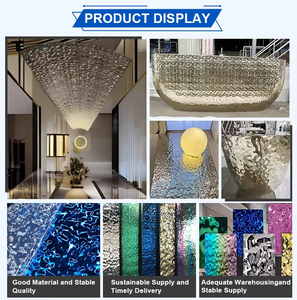 Wasserwellen-Edelstahl-Dekorplatte für Hotel- und Villen-Innenwände und Deckenverkleidungen - Product Image 5