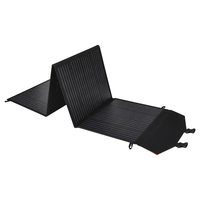 Panneaux solaires portables pliables PowMr 100W 200W 300W pour le camping, les voyages en camping-car, les stations d'alimentation portables et les situations d'urgence