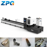 Machine de découpe laser à fibre pour tubes et profilés en laiton, aluminium, acier, fer, carbone, 1500W, 2000W, 3000W, découpeuse laser pour poutres en H et tubes