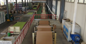 DeYi Robusta durabilidad de 20 años Control automático Línea de tablero de yeso Componentes del núcleo del cojinete del motor Maquinaria de construcción en caliente - Product Image 2