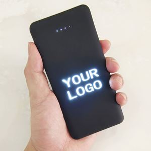 Banco de Energía Creativo con Retroiluminación LED de 10000 MA, Dispositivo de Carga Móvil Luminoso con Impresión de Logotipo Personalizado para Publicidad - Product Image 2