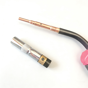 Torcia per <span class=keywords><strong>Saldatura</strong></span> MIG Professionale 500A con <span class=keywords><strong>Gas</strong></span> Misto CO2, per Lavorazione Avanzata dei Metalli, Raffreddata ad Acqua - Product Image 1