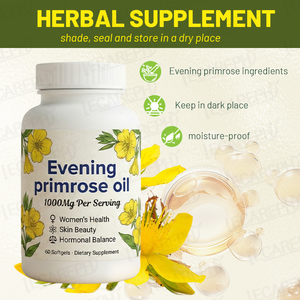 Cápsulas de Aceite de Onagra Halal, Gran Venta, Apoyo para la <span class=keywords><strong>Menopausia</strong></span>, Piel Saludable y Síndrome Premenstrual - Product Image 5